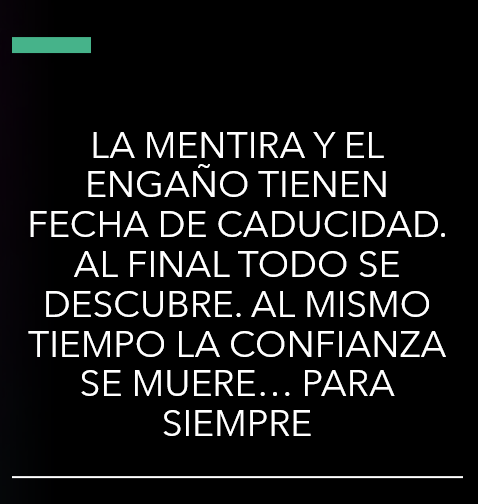 El uso de la mentira, el engaño, el fraude y el timo